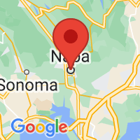 Map of Napa, CA US